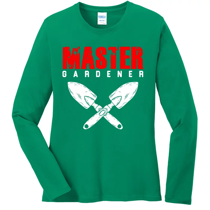 Master Gardener Ladies Long Sleeve Shirt