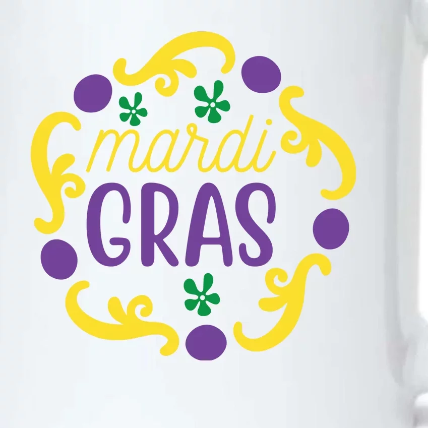 Mardi Gras Black Color Changing Mug