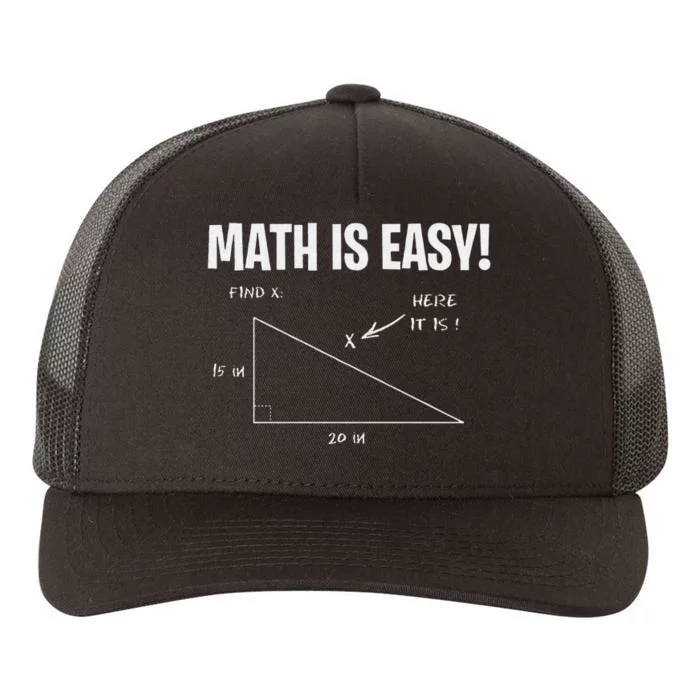 Math Geometry Mathematicians Yupoong Adult 5-Panel Trucker Hat