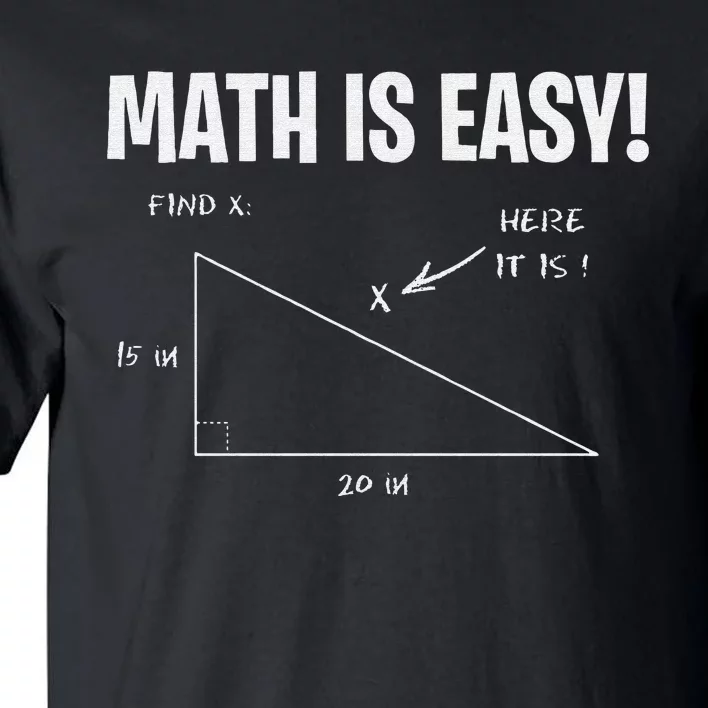 Math Geometry Mathematicians Tall T-Shirt