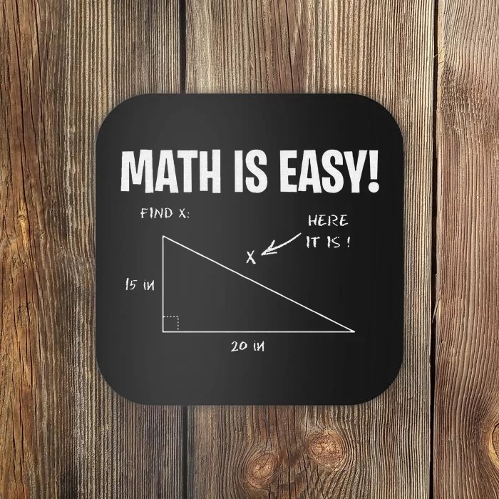 Math Geometry Mathematicians Coaster