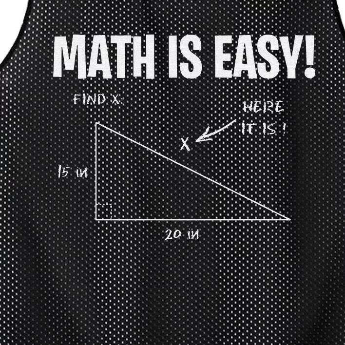 Math Geometry Mathematicians Mesh Reversible Basketball Jersey Tank