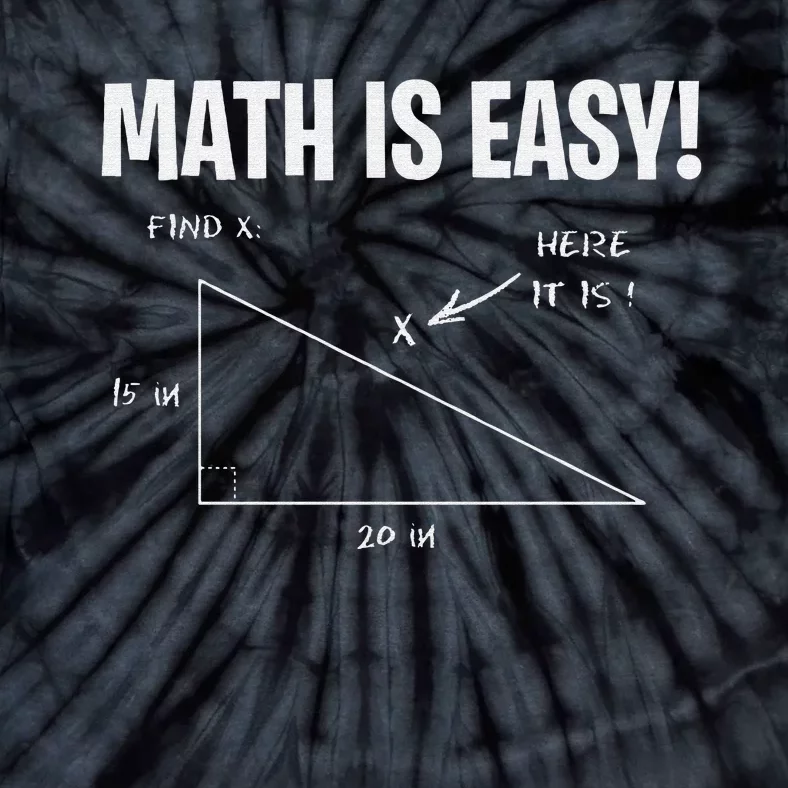 Math Geometry Mathematicians Tie-Dye T-Shirt