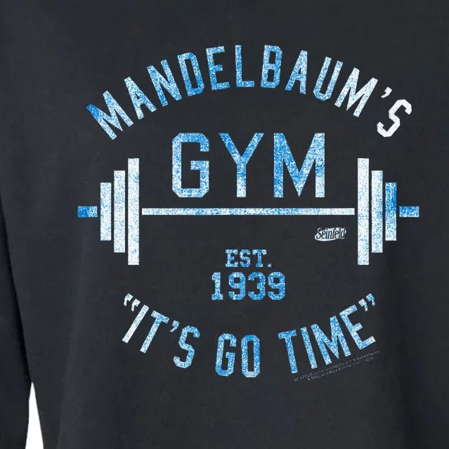 Mandelbaums Gym Cropped Pullover Crew