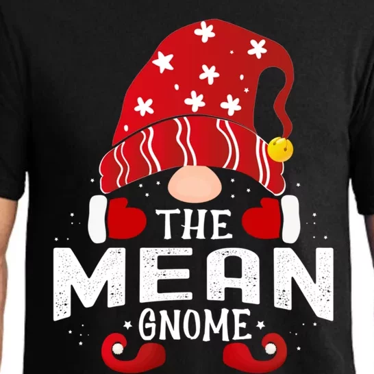 Mean Gnome Matching Christmas Pjs For Family Gift Pajama Set