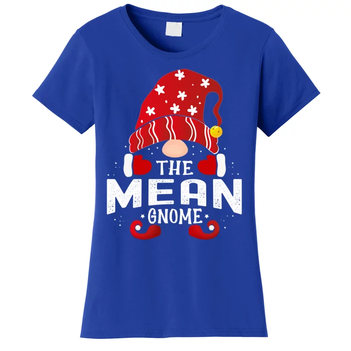 Mean Gnome Matching Christmas Pjs For Family Gift Women's T-Shirt