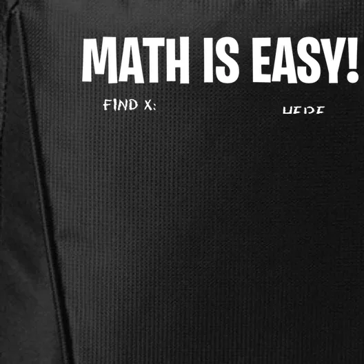 Math Geometry Mathematicians Cute Gift City Backpack