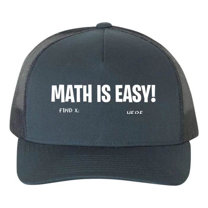 Math Geometry Mathematicians Cute Gift Yupoong Adult 5-Panel Trucker Hat