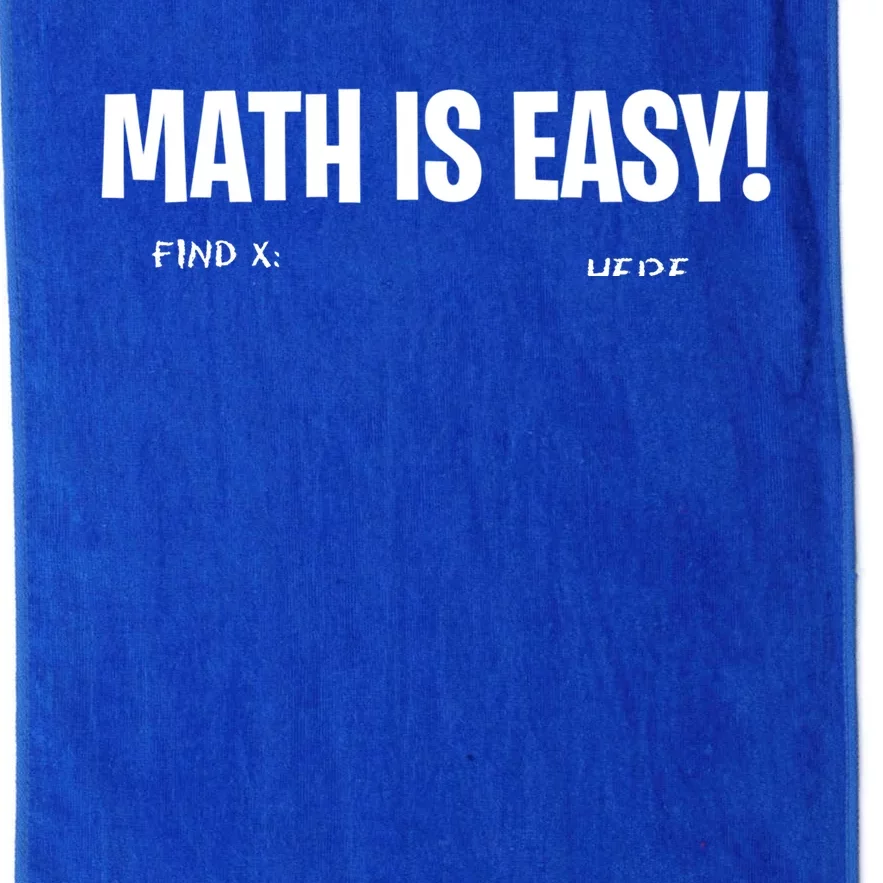 Math Geometry Mathematicians Cute Gift Platinum Collection Golf Towel