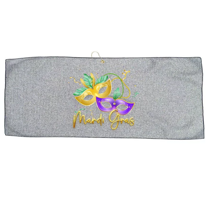 Mari Gras New Orleans Party Large Microfiber Waffle Golf Towel