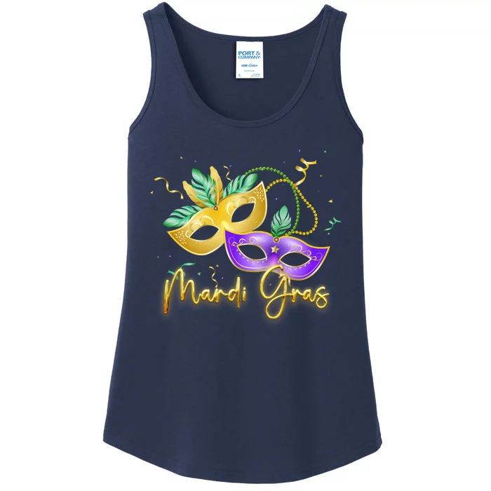 Mari Gras New Orleans Party Ladies Essential Tank