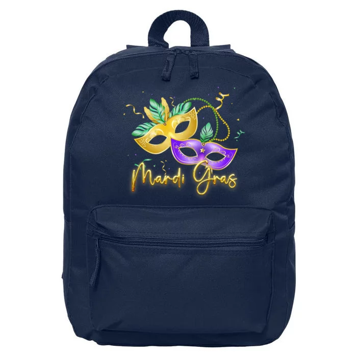 Mari Gras New Orleans Party 16 in Basic Backpack