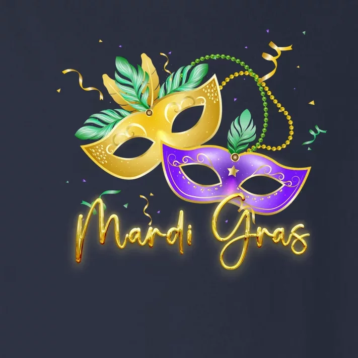 Mari Gras New Orleans Party Toddler Long Sleeve Shirt