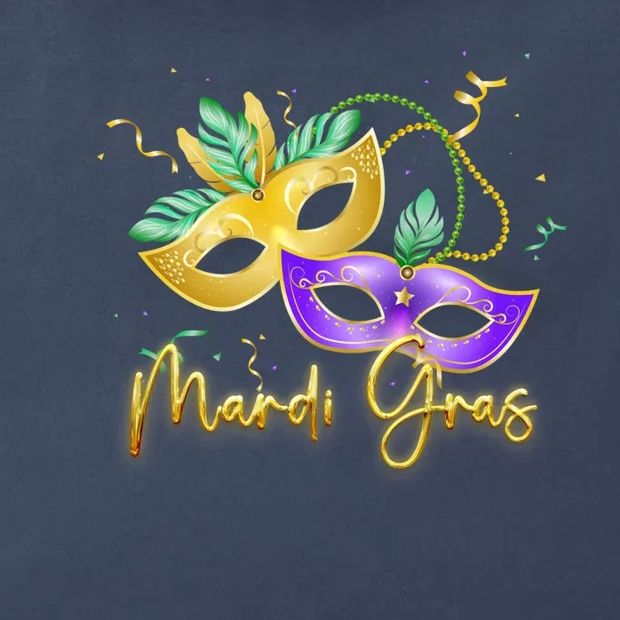 Mari Gras New Orleans Party Zip Tote Bag