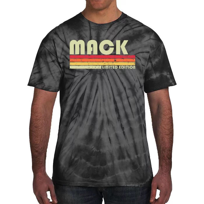 M.A.C.K Gift Name Personalized Funny Retro Vintage Birthday Tie-Dye T-Shirt