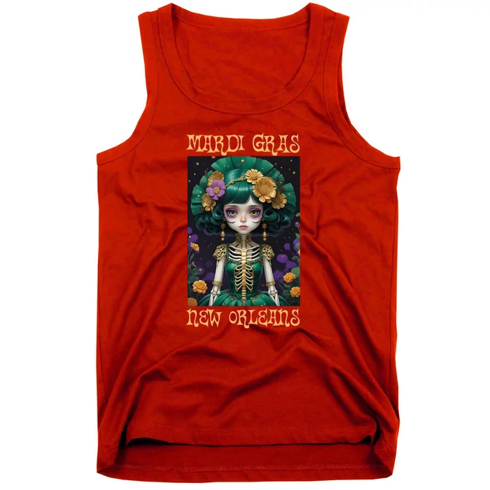 Mardi Gras New Orleans 2024 Tank Top