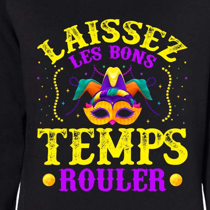 Mardi Gras New Orleans Let The Good Times Roll Womens California Wash Sweatshirt