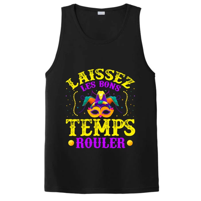 Mardi Gras New Orleans Let The Good Times Roll Performance Tank