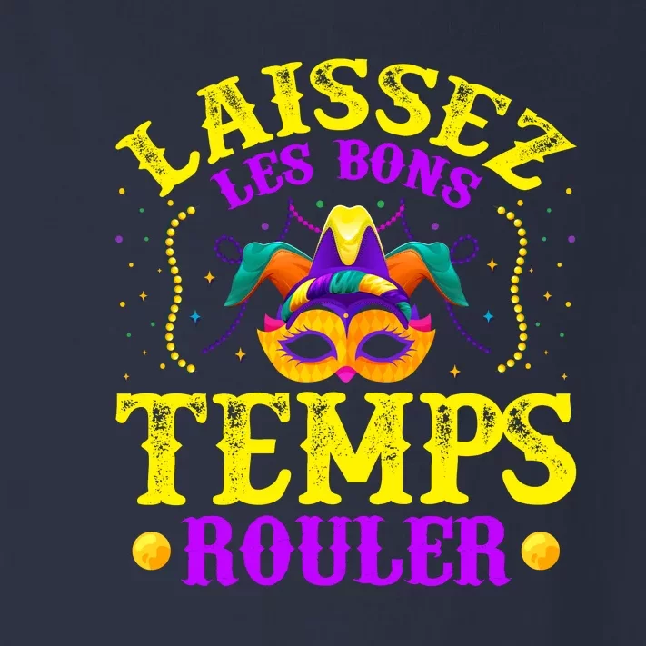 Mardi Gras New Orleans Let The Good Times Roll Toddler Long Sleeve Shirt