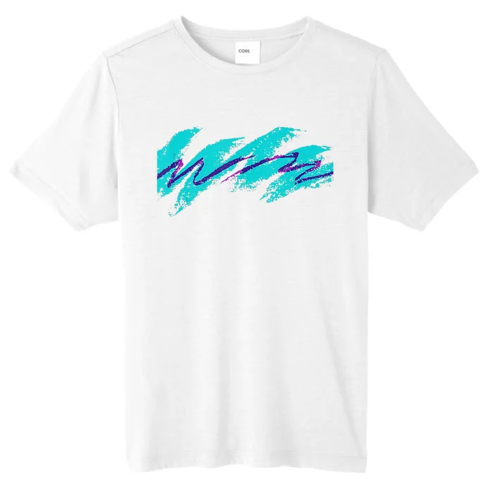 Millennials Geometric Nostalgia 90s ChromaSoft Performance T-Shirt