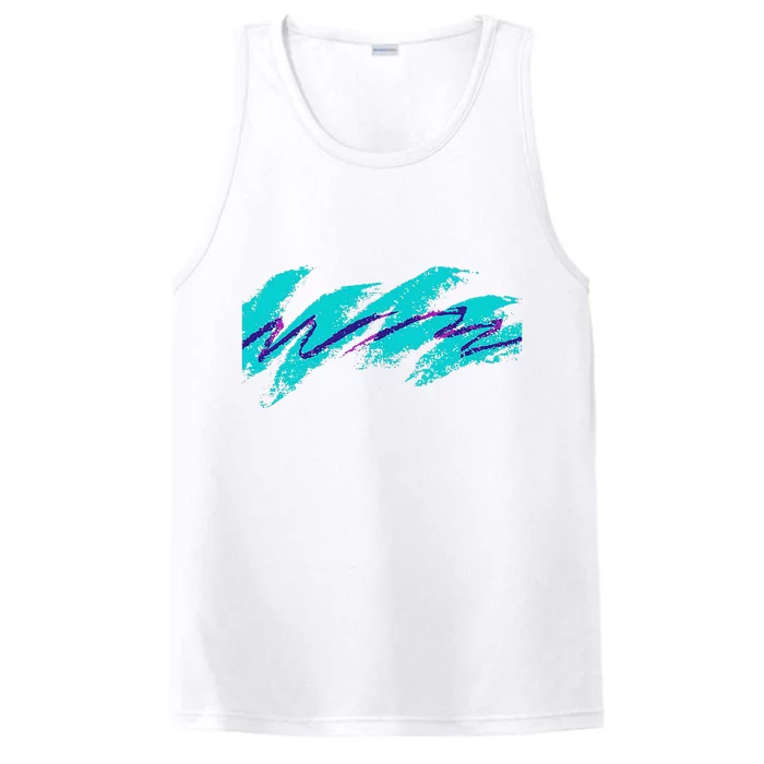 Millennials Geometric Nostalgia 90s Performance Tank