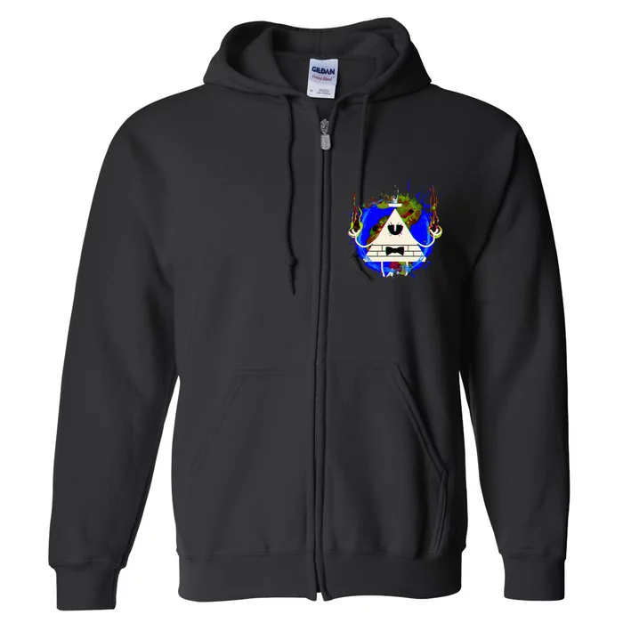 Mountain Gravity Oregon Usa Adventure Full Zip Hoodie