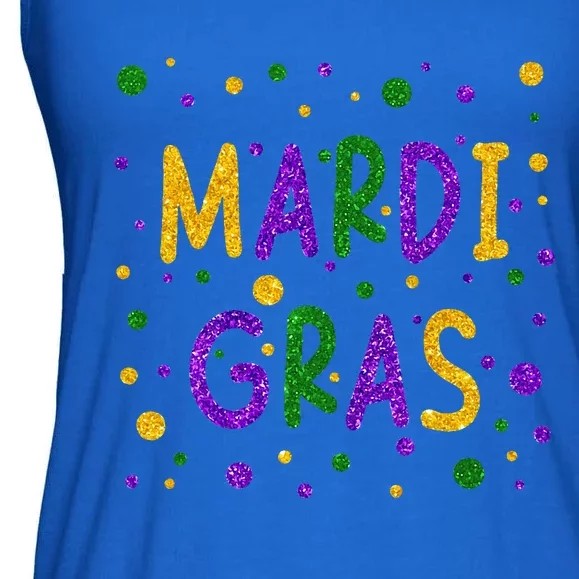 Mardi Gras Outfit Mardi Gras Carnival 2024 New Orleans Party Ladies Essential Flowy Tank