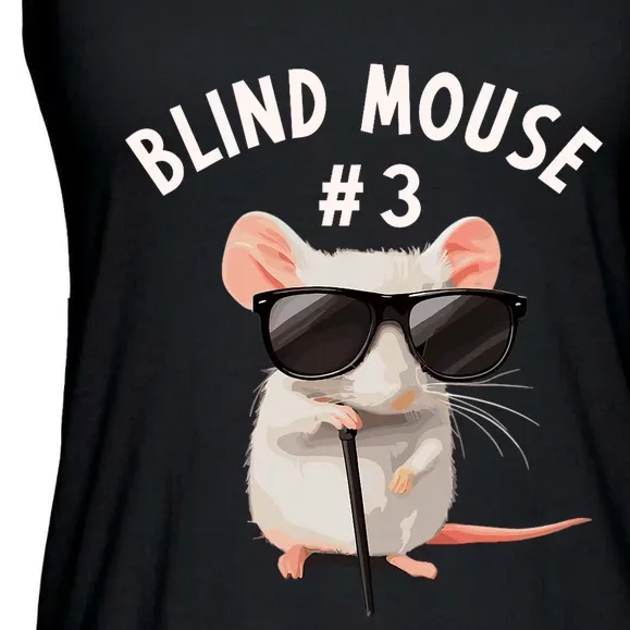 Matching Group Outfit 3 Of 3 Three Blind Mice Costume Ladies Essential Flowy Tank