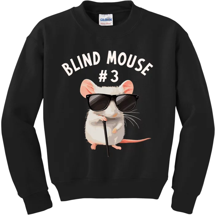 Matching Group Outfit 3 Of 3 Three Blind Mice Costume Kids Sweatshirt