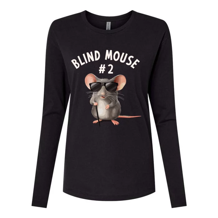 Matching Group Outfit 2 Of 3 Three Blind Mice Costume Womens Cotton Relaxed Long Sleeve T-Shirt