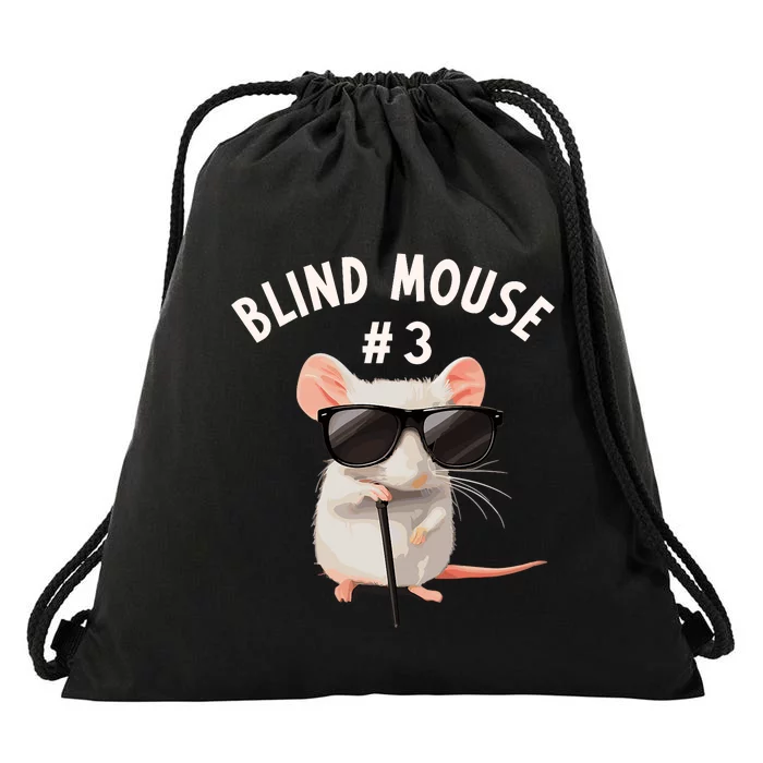 Matching Group Outfit 3 Of 3 Three Blind Mice Costume Drawstring Bag