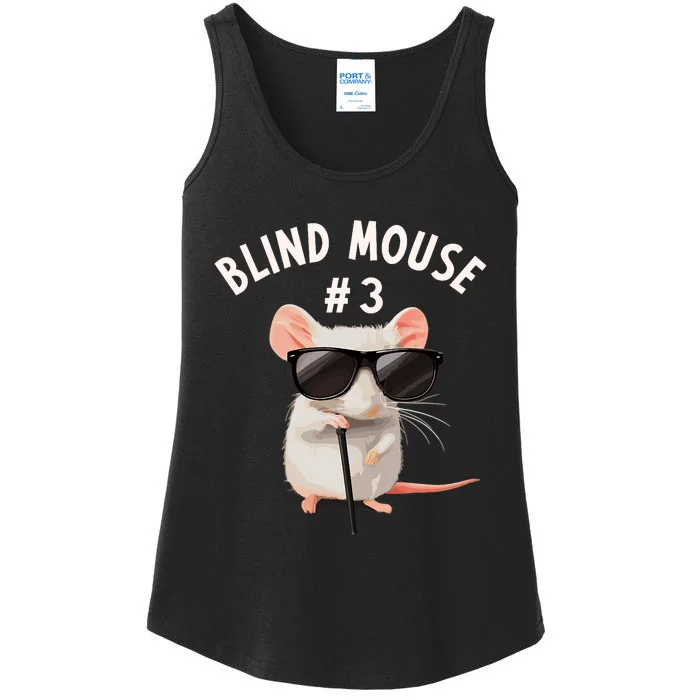 Matching Group Outfit 3 Of 3 Three Blind Mice Costume Ladies Essential Tank