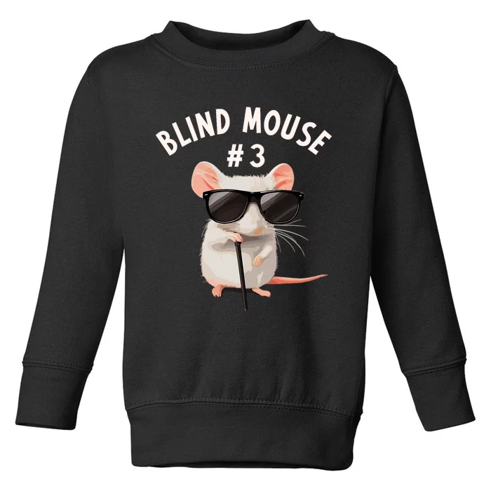 Matching Group Outfit 3 Of 3 Three Blind Mice Costume Toddler Sweatshirt