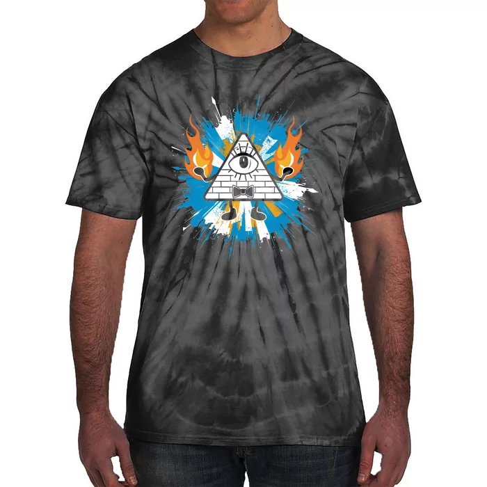 Mountain Gravity Oregon Usa Adventure Awaits Falls Life Eye Tie-Dye T-Shirt