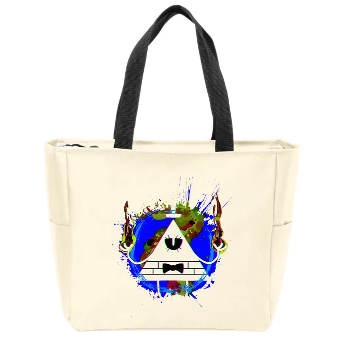 Mountain Gravity Oregon Usa Adventure Awaits Falls Life Eye Zip Tote Bag