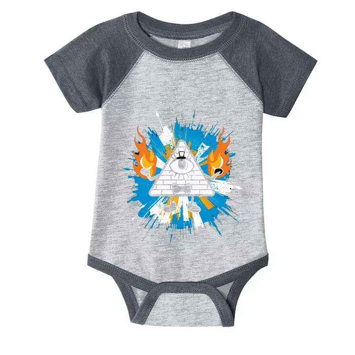 Mountain Gravity Oregon Usa Adventure Awaits Falls Life Eye Infant Baby Jersey Bodysuit