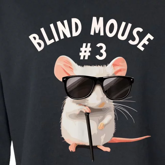 Matching Group Outfit #3 Of 3 Three Blind Mice Costume Cropped Pullover Crew