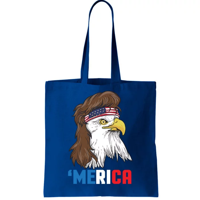 Merica Gift Patriotic Mullet Eagle Pride Gift Tote Bag