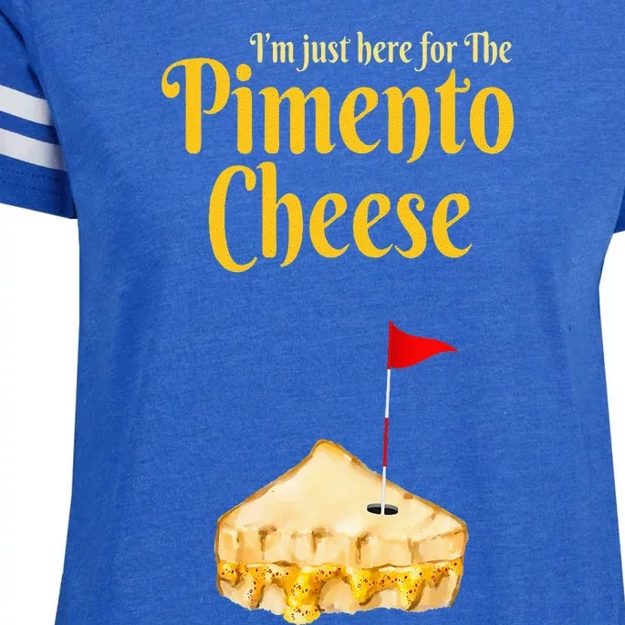 Master Golf Pimento Cheese Enza Ladies Jersey Football T-Shirt