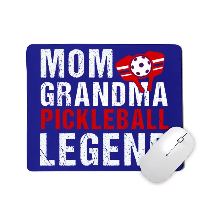 Mom Grandma Pickleball Legend Player Funny Pickle Ball Gift Mousepad