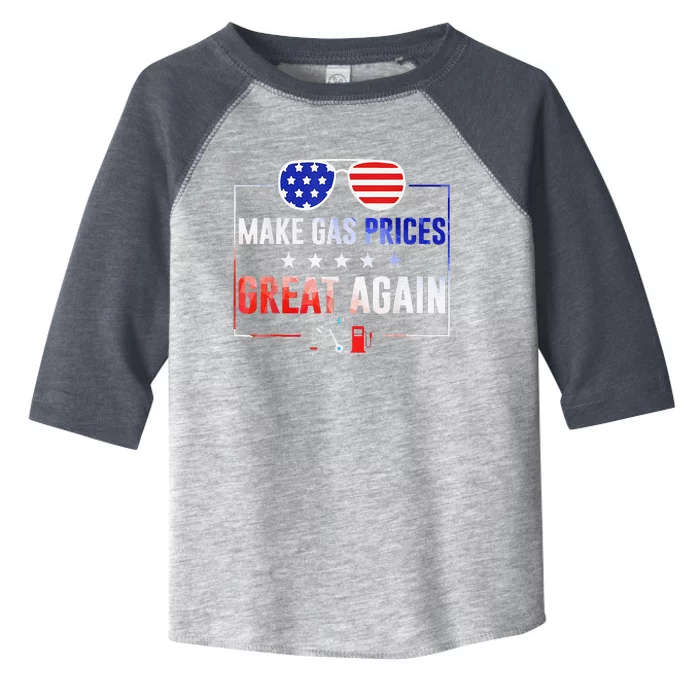 Make Gas Prices Great Again Women Sunglasses Political Toddler Fine Jersey T-Shirt