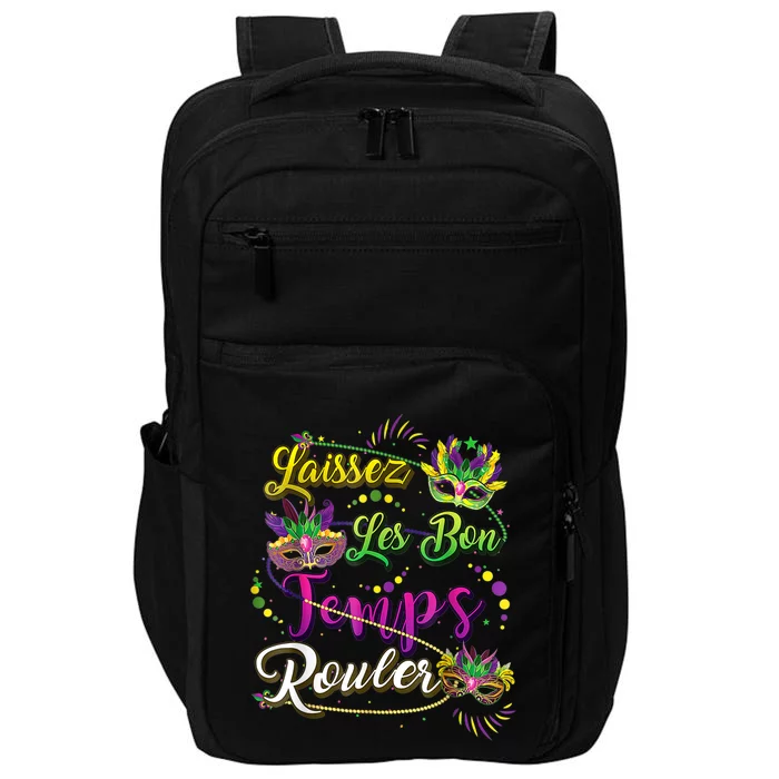 Mardi Gras Party Laissez Les Bon Temps Rouler Women Impact Tech Backpack