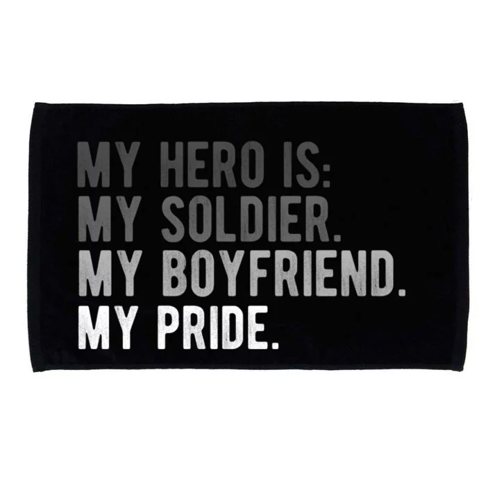 Military Gift Proud Army Friend Friend Hero Soldier Microfiber Hand Towel