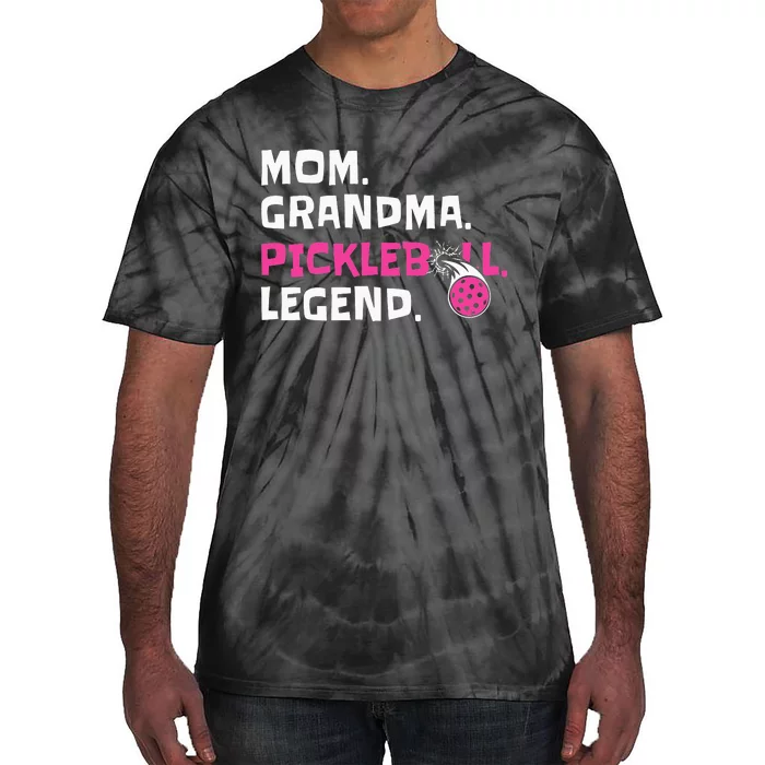 Mom Grandma Pickleball Legend Coach Player Tie-Dye T-Shirt