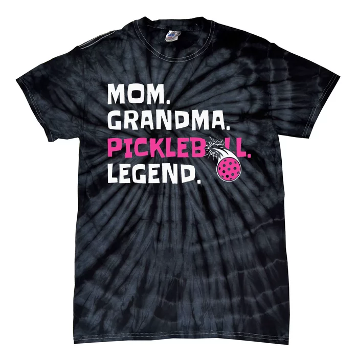 Mom Grandma Pickleball Legend Coach Player Tie-Dye T-Shirt