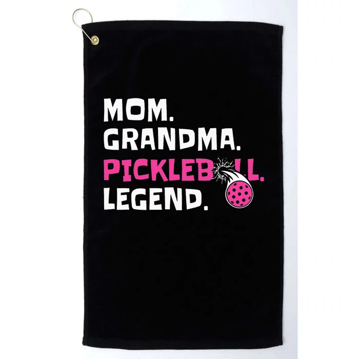 Mom Grandma Pickleball Legend Coach Player Platinum Collection Golf Towel