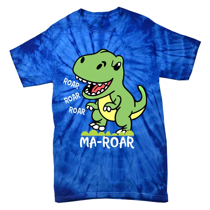 Mafunny Giftroar Passover Jewish Holiday Dinosaur Dino Gift Tie-Dye T-Shirt