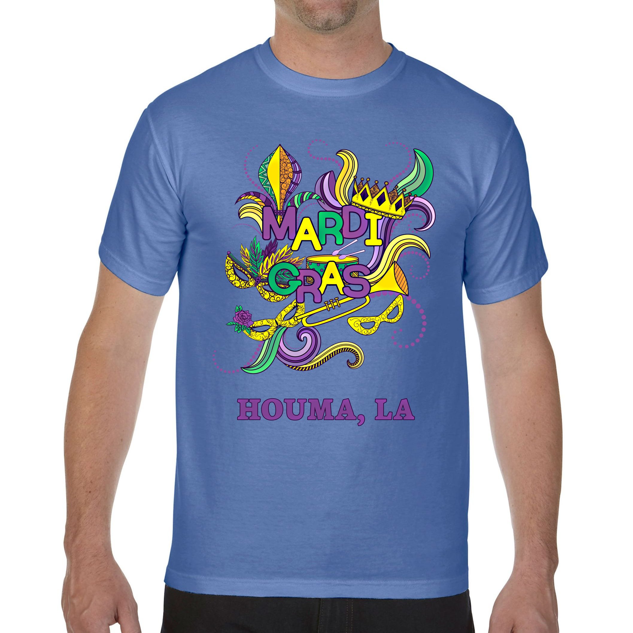 Louisiana USA Unisex T-shirt LA State of Louisiana Souvenir 