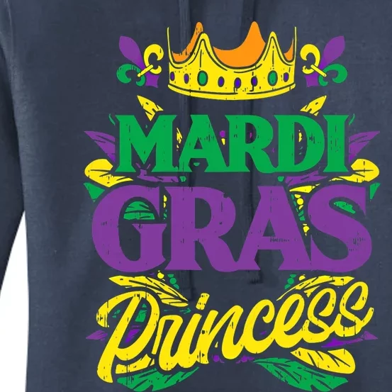 Mardi Gras Princess Funny Mardi Gras Carnival Gift Women's Pullover Hoodie