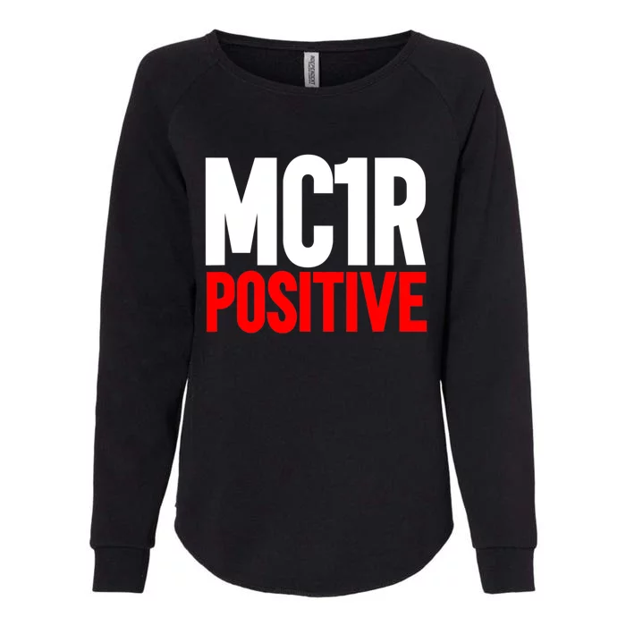 MC1R Gene Positive Funny Redhead Ginger Red Hair Womens California Wash Sweatshirt